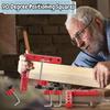 2 Set Woodworking Corner Clamps Right Angle Ruler 90 Degree L-shaped Auxiliary Square Aluminium Positioning Plates Fixing with Precise Angles