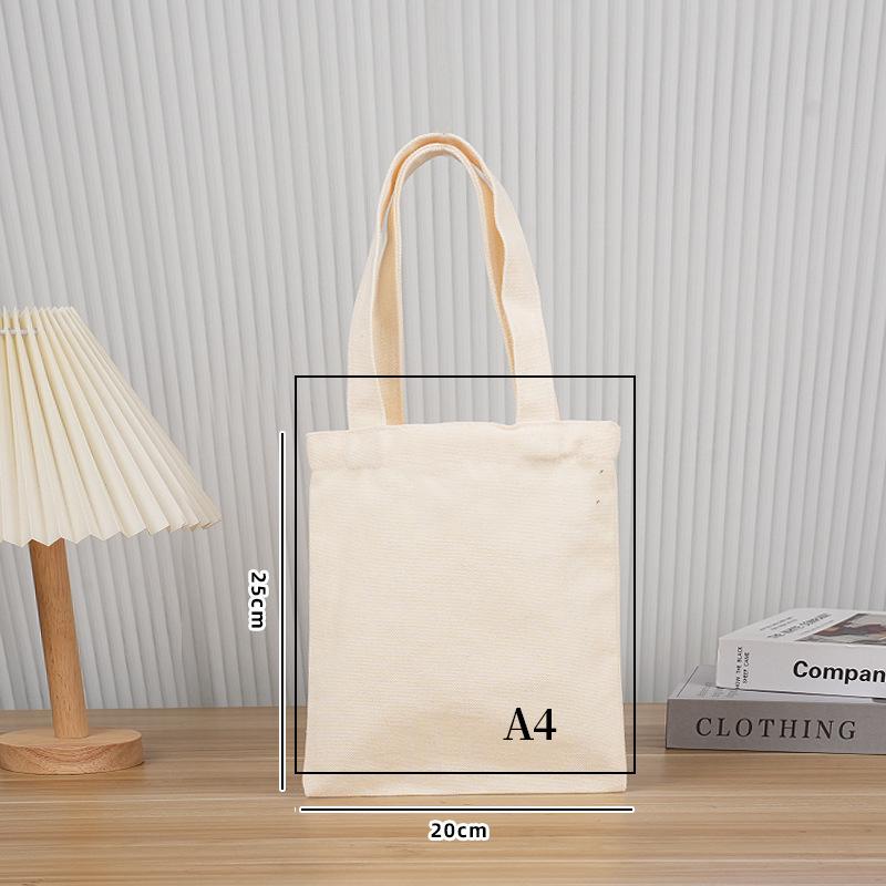 Custom High-End Canvas Tote Bag with Logo Printing