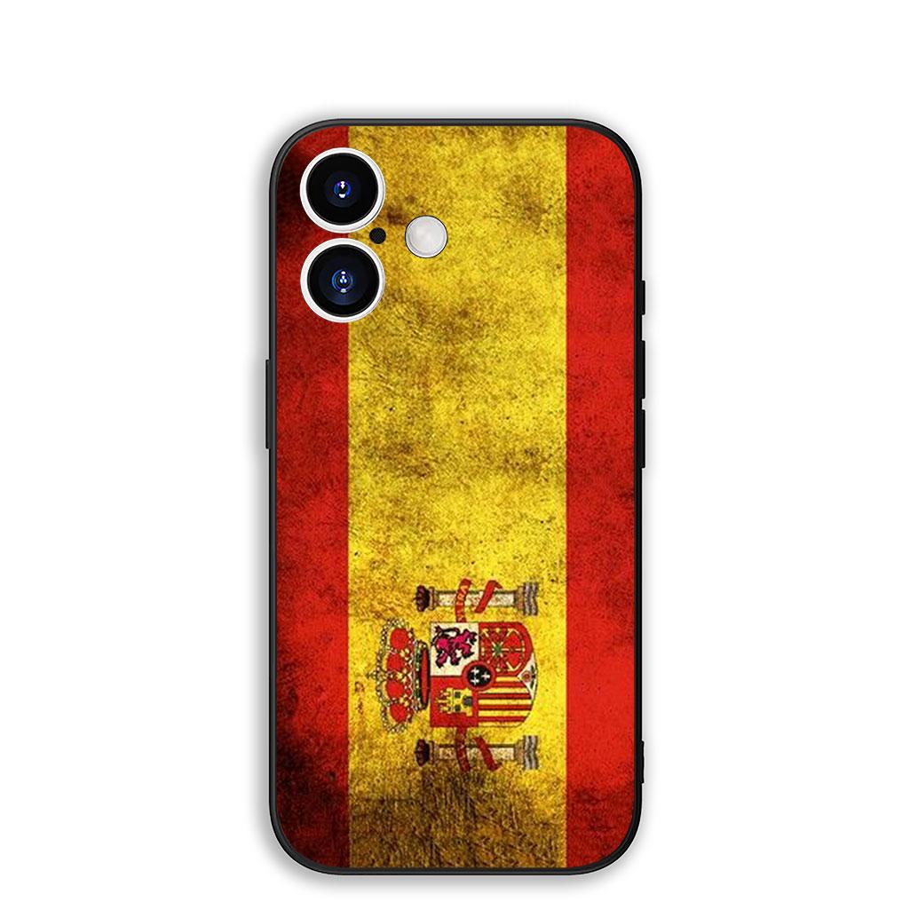 

Cover for Motorola Moto G82 G20 G22 G23 G32 G8 G7 G9 Power Plus G41 G30 G71 E22 E13 E20 E32 Phone Case Spain Flag Yellow Red Motorola Moto G8 Power