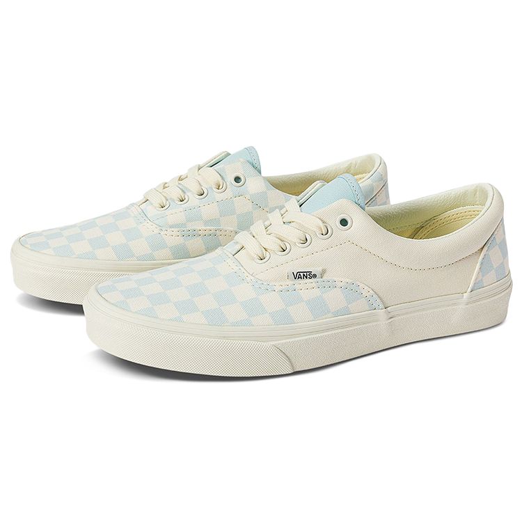 Vans Era Checkerboard - Smoke Blue Unisex Sneakers Marshmallow VN0A5JML7Z2