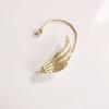 1PC Angel Wings Crystal Clip Earrings Simple Zircon Ear Stud for Women Piercing Ear Cuff Earring Jewelry Birthday Gift