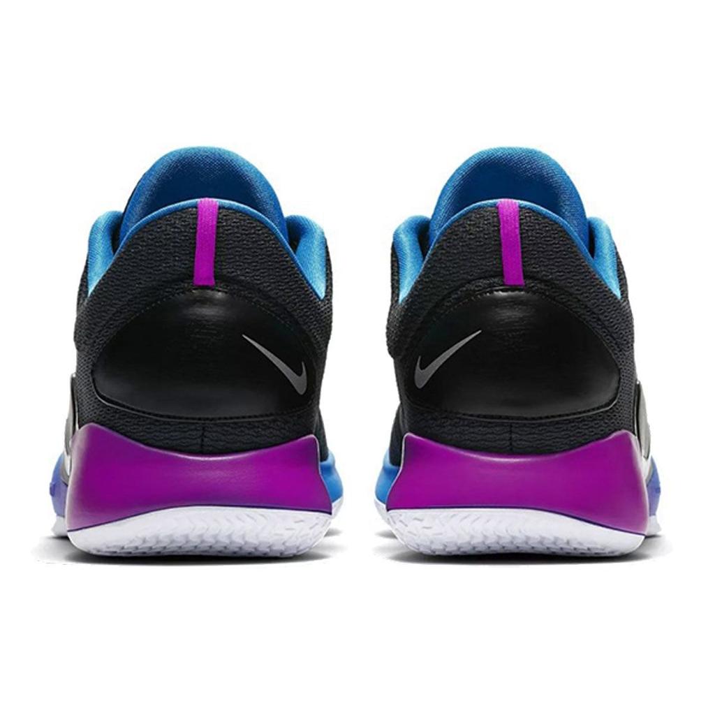 Nike Hyperdunk X Low Basketball Shoes Unisex Sneakers Black Blue Purple AR0464-004