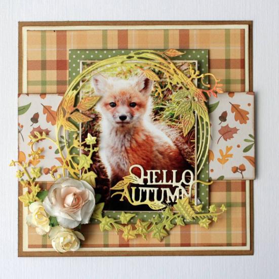 Girlanda liściowa Koło Wykrojniki DIY Scrapbook Paper Cards Photo Craft Stencil