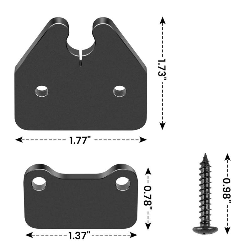 Aluminum Sun Visor Repair Kit Sun Visor Clip Fix Replacement Sun Visor Clips for Ram 1500 Trucks 2019 2020 2025 2025 2025