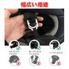 QUANTALY Quick 25mm Width Release Buckle Kit for Motorcycle Helmet