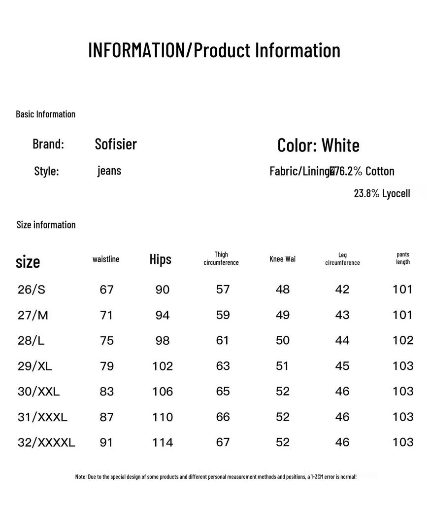 SOFSIL Women's High-Waisted Wide-Leg Denim Jeans