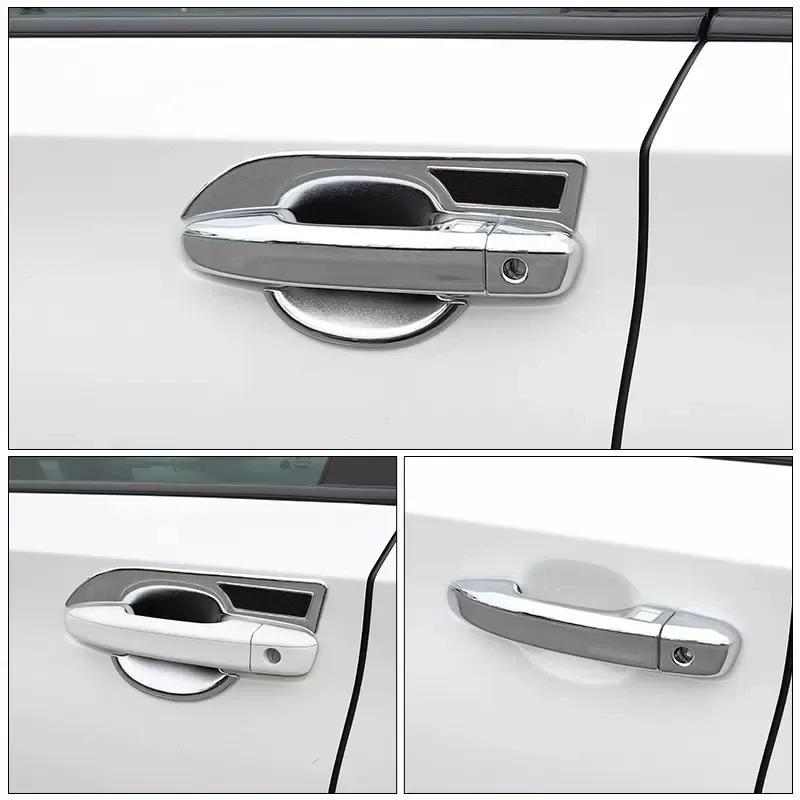 For Honda Accord X 10th 2018     Hybrid ABS Car Outer Door Handle Bowl Catch Cover Protection Trim Sticker