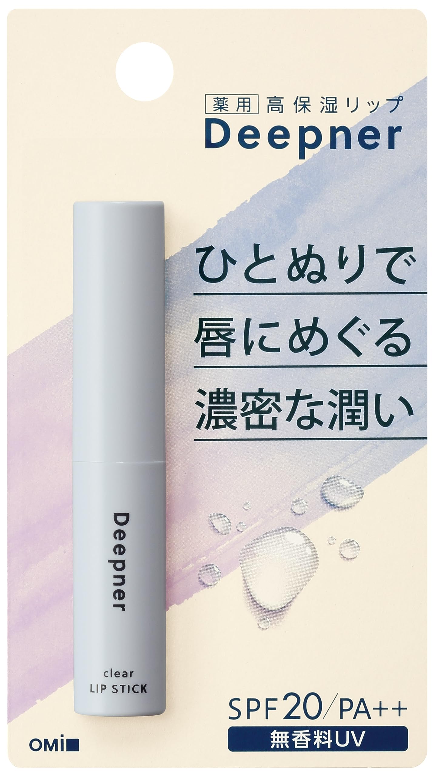 

Omi Brothers Mentum Deep Nur Lip Unscented UV [квази-лекарство] 2,3 г