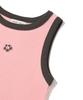 WACKY WILLY Women'S Color Block Sleeveless Pink