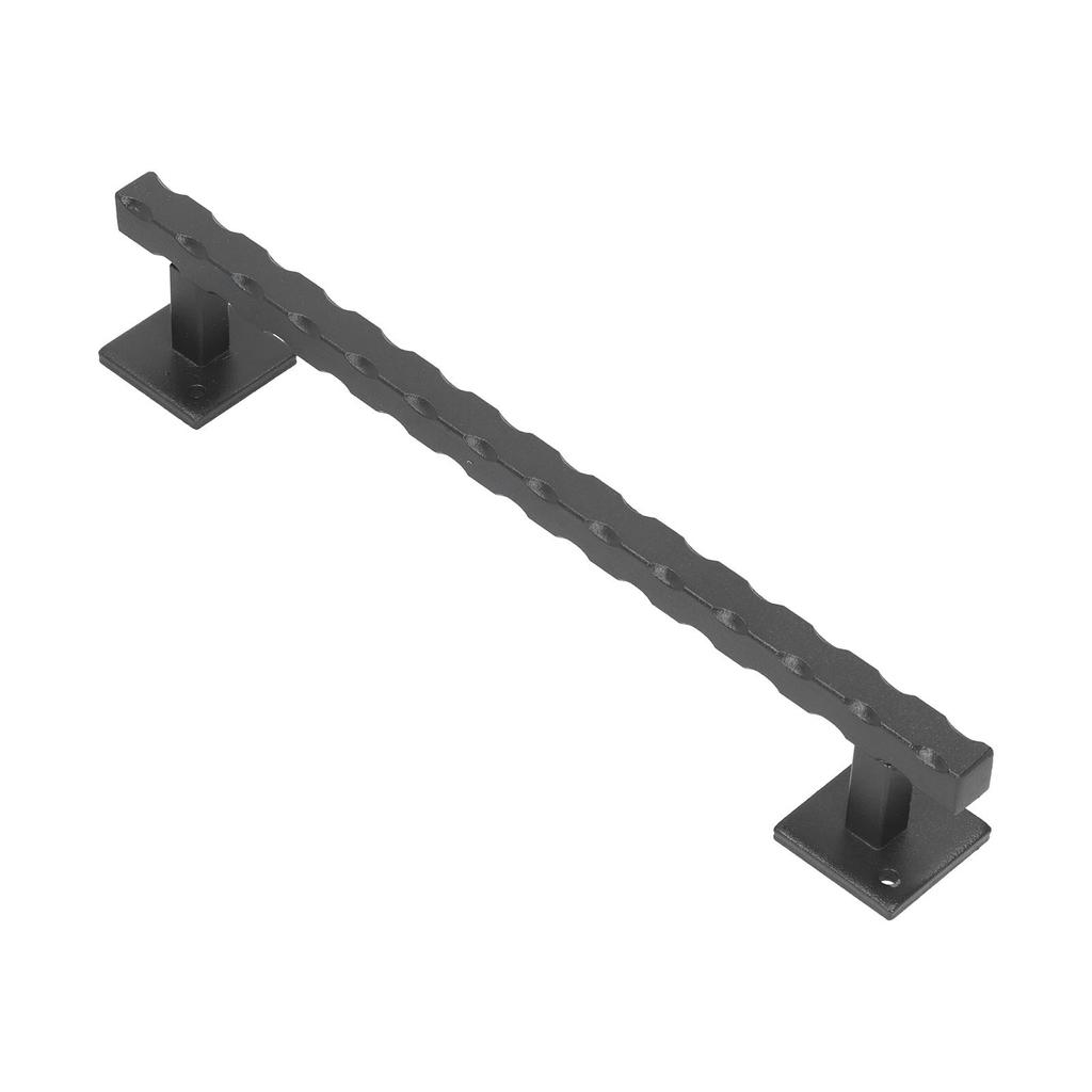 Carbon Steel Barn Handle Matte Frosted Sliding Door Pull for Garage Cabinet Gate Home