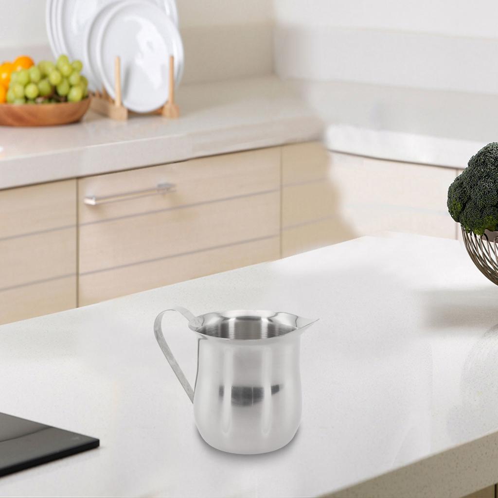 60/90/150/240ml Milk Jug Coffee Jug Cream Cup Latte Espresso Coffee Maker