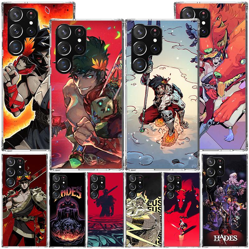 Game Hades Action Phone Case For Samsung Galaxy S24 S25 Edge S26 Ultra S23 S22 S21 Plus S20 FE + Personalized Print Cover Galaxy