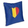 Romania Flag Square Pillow Case Decorative Pillow Romanian Awesome Cushion Covers