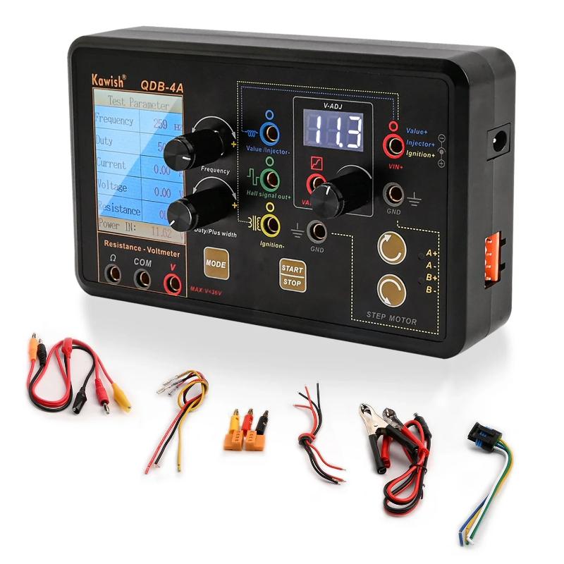 Brand New Car Ignition Coil Test Injector Solenoid Valve Idle Stepper Motor Instrument Tester Fault Detector Driving Simulator