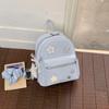 Schoolbag small schoolbag college style classic polka dot star backpack new Korean high value large capacity versatile backpack