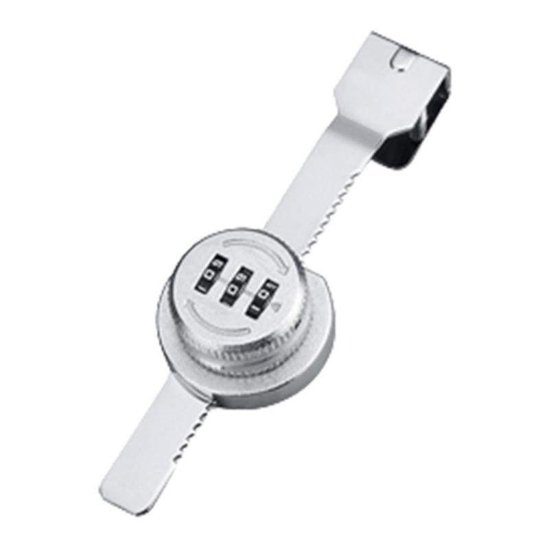 3Digit Combination Lock Mechanical Password Lock Sliding Glass Door Lock