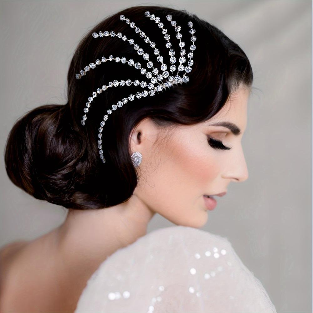 Elegant Wedding Headband Handmade Wedding Hair Accessories Bride Crown Tiaras Wedding Ceremony