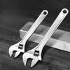 Duży Otwór Długi Uchwyt Uniwersalny Klucz Nastawny Klucz ze Stali Węglowej Zacisk Narzędzia Ręczne Warsztatu Mechanicznego Naprawy Samochodów