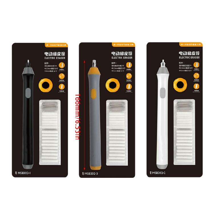 Kits Gommes Électriques Gomme à Crayons Électrique Gommes Électriques à Piles avec Recharges pour Dessin Technique Dessin