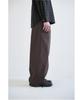 Haechinglum Slump Trousers Dark Brown