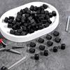 1000 Pack Valve Stem Caps Tire Valve Caps With O Rubber Ring Plastic Valve Tire Covers Black Dust Caps For Cars, SUVs, Bike, Bicycle, Trucks,