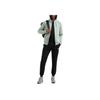 Emporio Armani EA7 Logo Print Zip Cotton Sports Hoodie Set Men hoodies Green 8NPV63-PJVRZ-M7003