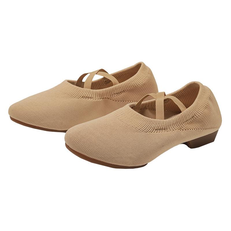 Tanzschuhe Damen und Herren, quadratische Ballettschuhe für den Außenbereich, Matrosen-Tanzschuhe mit Absatz, weiche Unterseite, Tanzschuhe, Form-Übungsschuhe