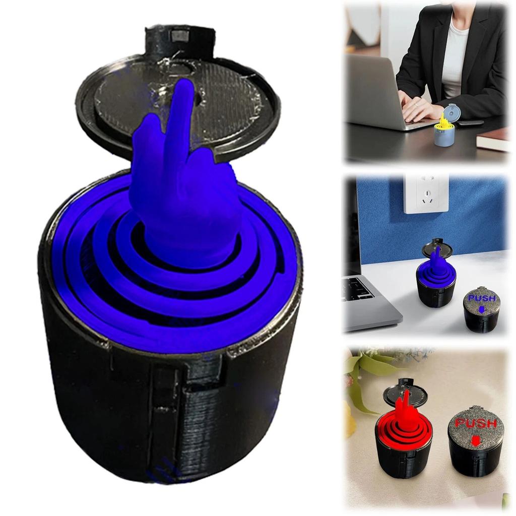 Middle Finger In A Box Fun Surprise Box Pop-up Novelty Fun Gift