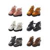1 Pair PU Leather OB11 Doll Shoes Mini 1/12 Bjd Doll Shoes Lovely Bjd Doll Chain Shoes  Molly