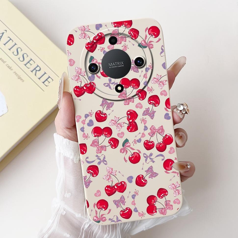 Für Honor X9a Hülle RMO-NX1 Bunte Blume Bemalte Abdeckung Weiche Silikon Handyhülle Für Huawei Honor X9 A X9a HonorX9a Hülle