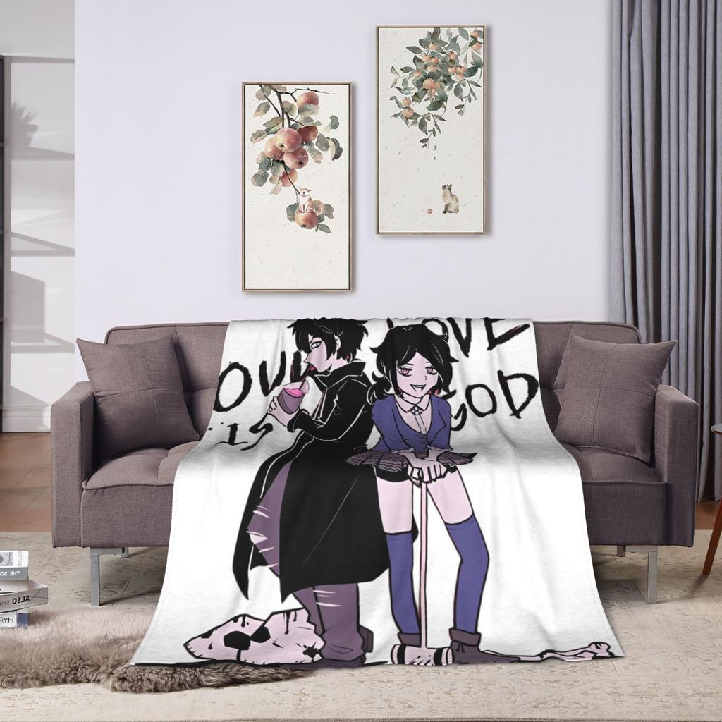La Bara di Andy e Leyley Coperta di Flanella Primavera Morbida Durevole Coperte da Letto per Comodo Copriletto Copri Divano Letto