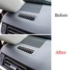 2pcs Silver Steel trument L&R Air Outlet Vent Trim For Toyota RAV4 -