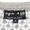 agnes b. Long sleeve sweater 1 gray knit Women Used