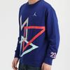 Jordan Sport DNA Casual Crewneck Sweatshirt Men Tops Deep-Blue CZ5468-455