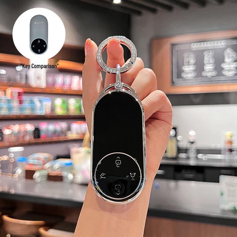 ZHIJIE 2026 Car Key Case for R7/S7 Electric & Extended Range Models - Key Shell Buckle Bag for Men & Women