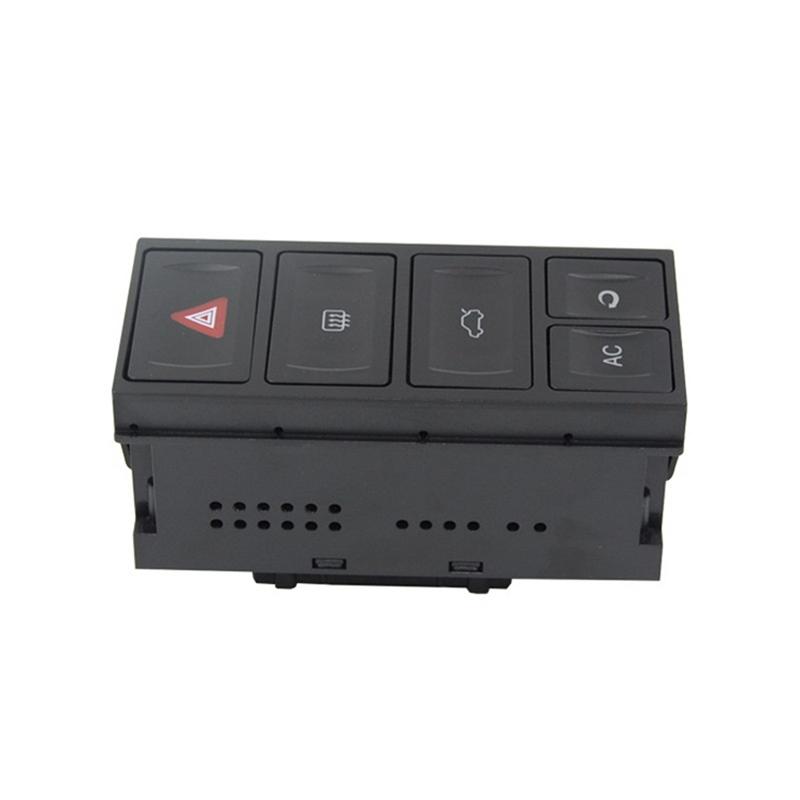 Ac29-Car Combination Switch For VW Flasher Trunk Lock Unlock AC Control Panel- 1GD953529