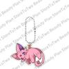 Creative Classics Eevee Anime Acrylic Keychain Pendant Decor Cartoon Umbreon Eevee Espeon Glaceon Jolteon Bag Key Ring Charm