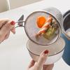 Mesh Strainer Stainless Steel Basket Spaghetti Strainer Spoon Noodle Strainer for Noodles Frying Pasta Camping Dumplings