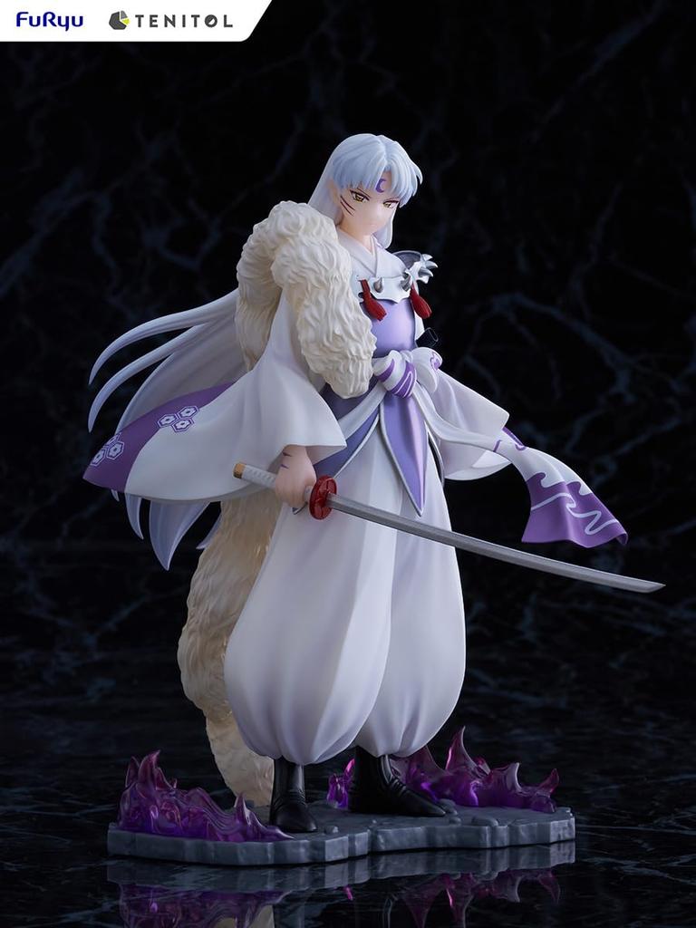Furyu Inuyasha TENITOL Sesshomaru Höhe 200 mm bemalte komplette Figur ca.. Nicht maßstabsgetreues ATBC-PVC