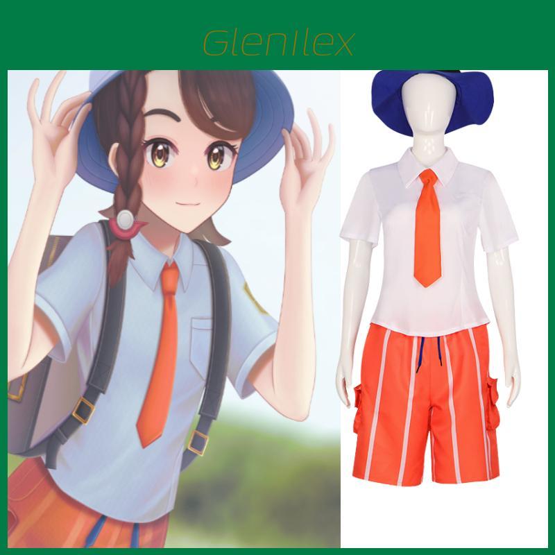 Pokemon Scarlet And Violet Florian Juliana Cosplay Kostiumų Rinkinys Helovinui Ir Sceniniams Pasiruošimams