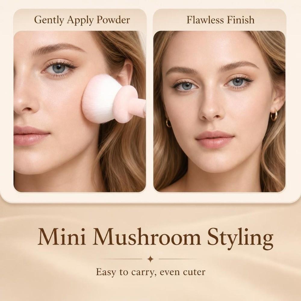 Large‑Head Powder Makeup Brush Reusable Blush Cosmetic Brush Loose Powder Brush  Setting Makeup
