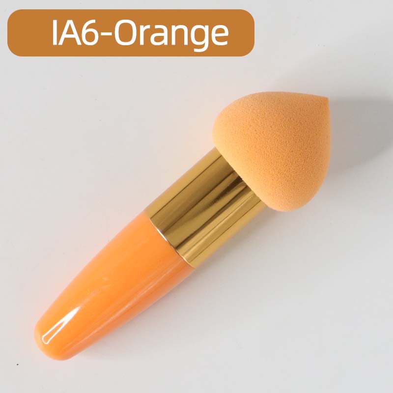 1PC Mushroom Head Makeup Brushes Women Maquillaje Beauty Foundation Sponge Powder Puff With Handle Smooth Shaped Cosmetic Tool