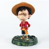 One Piece Zoro Luffy Sanji Anime Figure Nami Brook Chopper PVC Car Decoration Figures Ace RANKY Usopp Model for Kids Gift