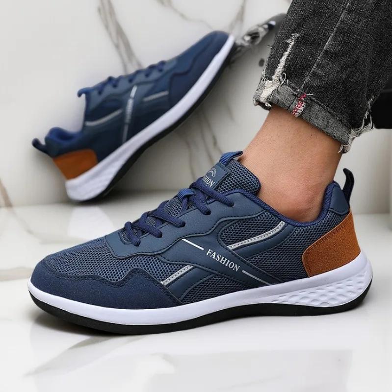 Fashion Summer Mesh Men's Shoes, Lightweight Sports Shoes Fashionable and Casual Walking Sales Men's Social Shoe Male Designer Shoes