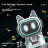 Children's Remote Control Eight-Wheel Stunt Robot Dog Gesture Sensing Electric Light Music Educational Robot Remote Control Car