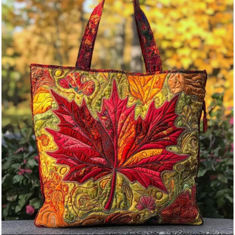 TEMU Womens Fashion Printed Tote Shoulder Bag 600D Oxford Cloth