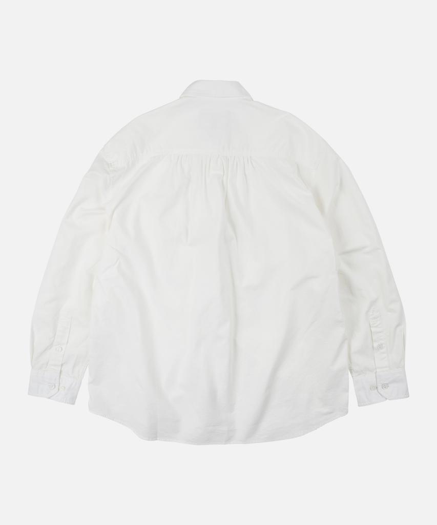 FRIZMWORKS 1920S Chambray Work Shirt _ White