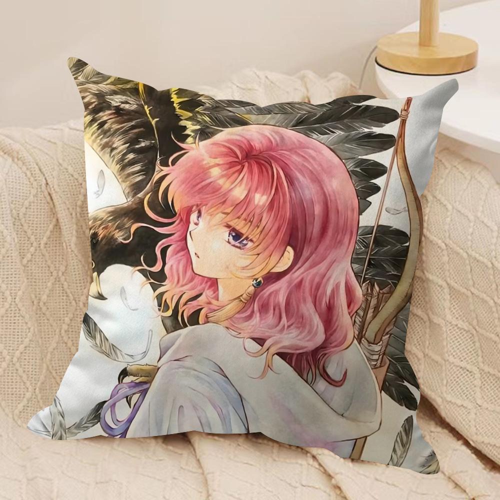 Y-Yona Of The Dawn Cushion Cover Soft Plush Double-Sided Decorative Pillow Cover Cozy Sofa Cushion Case Living Room Home Gift