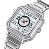 Men Multifunctional Watch Business Clock Steel Belt Electronic Wristwatch