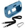 Silicone Case Cover Travel Protective Carrying Pouch with Shoulder Strap for Bose SoundLink Flex 1st Gen 2nd Gen BT Speaker